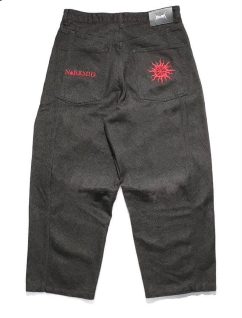 お値下げ！NOREMID リジットデニム ステッカー付き - メルカリ