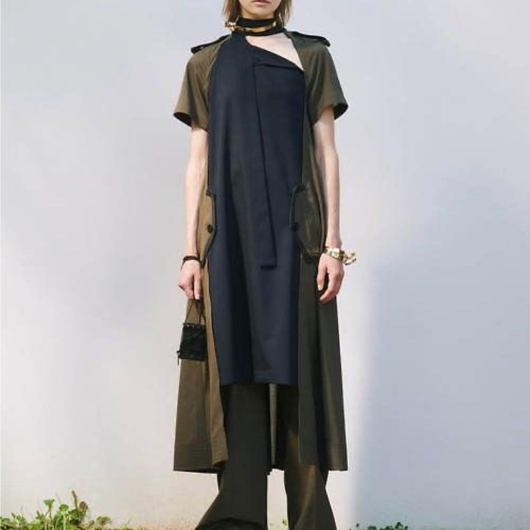 sacai サカイ21SS Suiting Dressワンピース - メルカリ