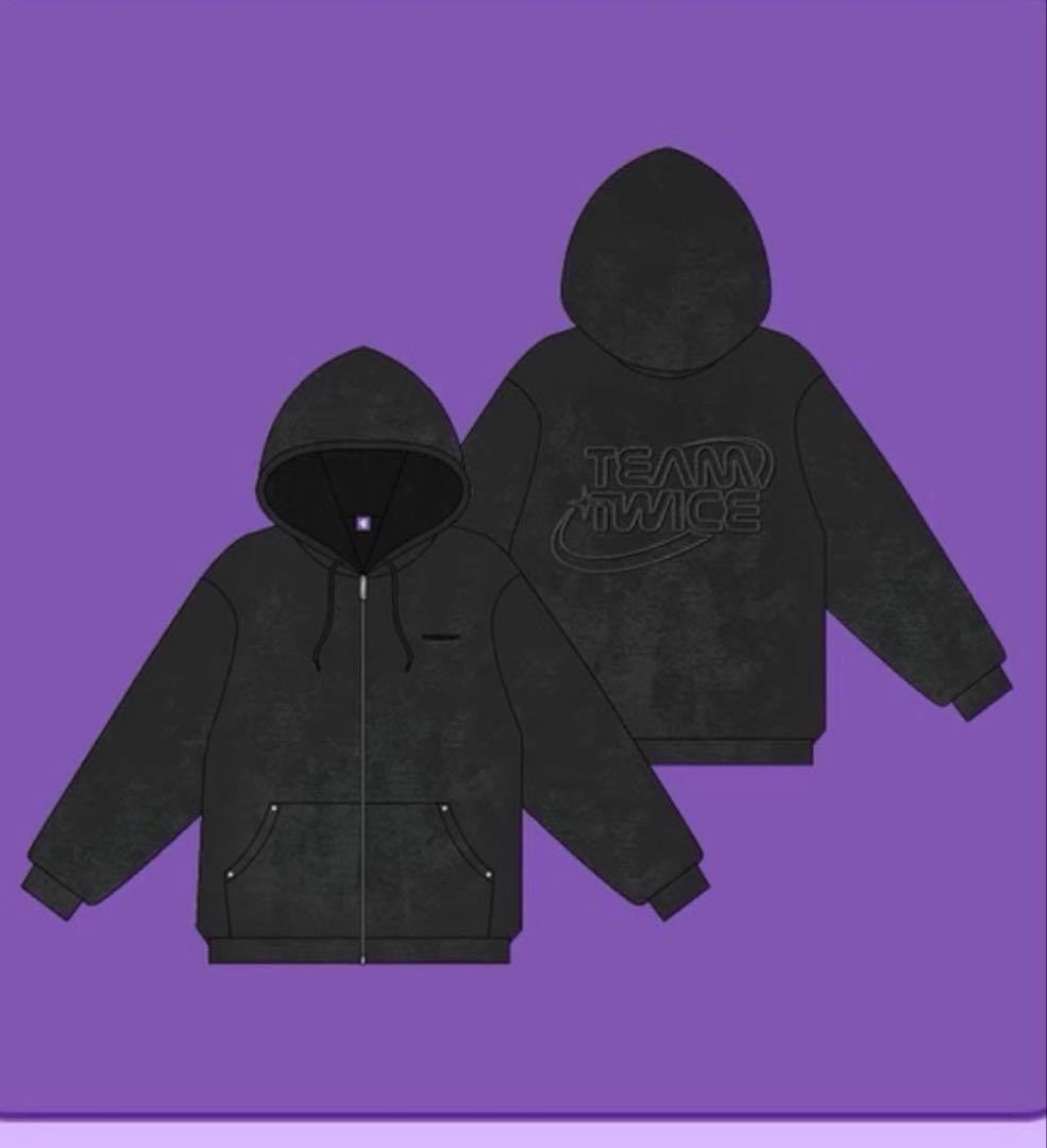 TWICE 10ve universe パーカー フードジップ ポップアップ - メルカリ