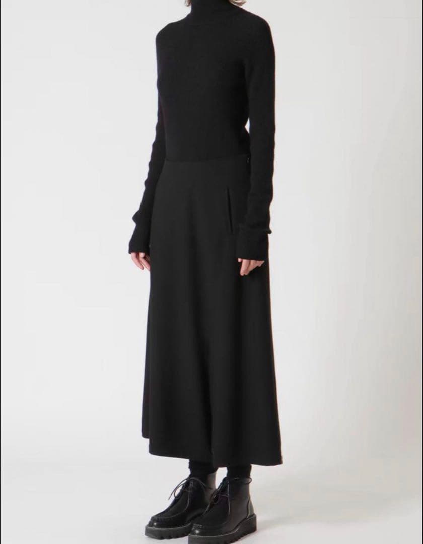 Y's WOOL FLANNEL SKIRT-PANTS ウールスカンツ 02