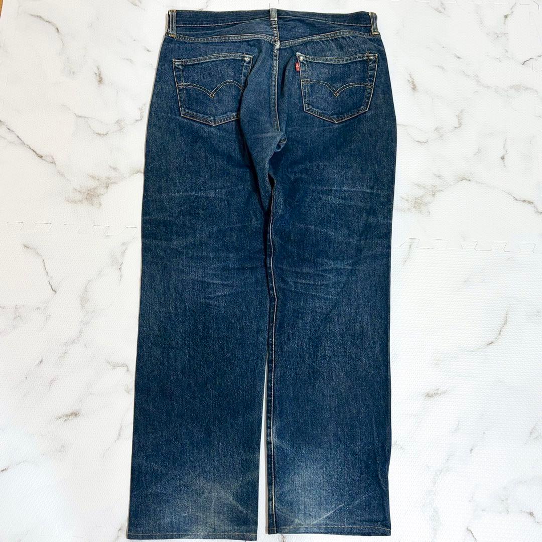 Levi's 501XX W36 USA製 バレンシア セルビッチ 555 ヒゲ - メルカリ