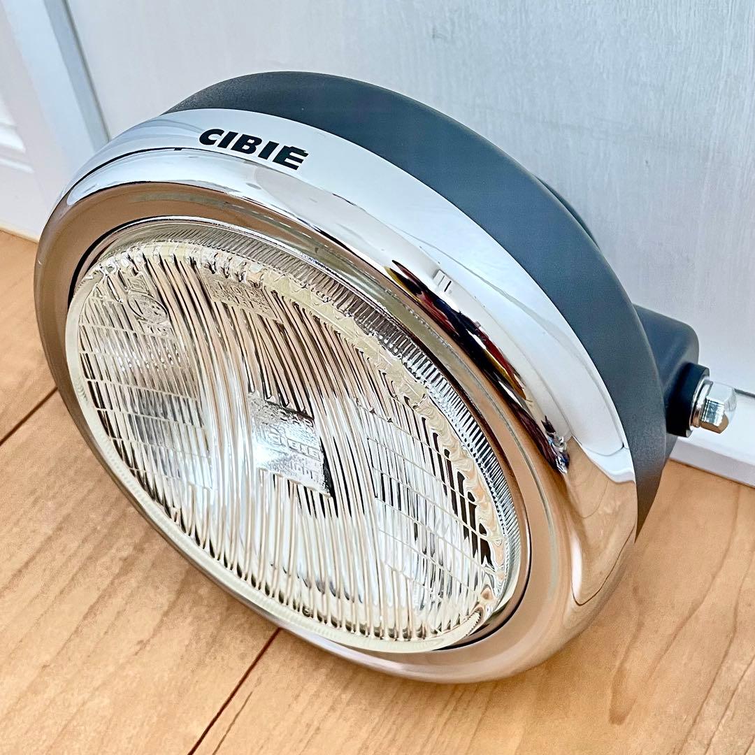 当時物 CIBIE シビエ 凹み ヘッドライト CB400F ホーク マーシャル