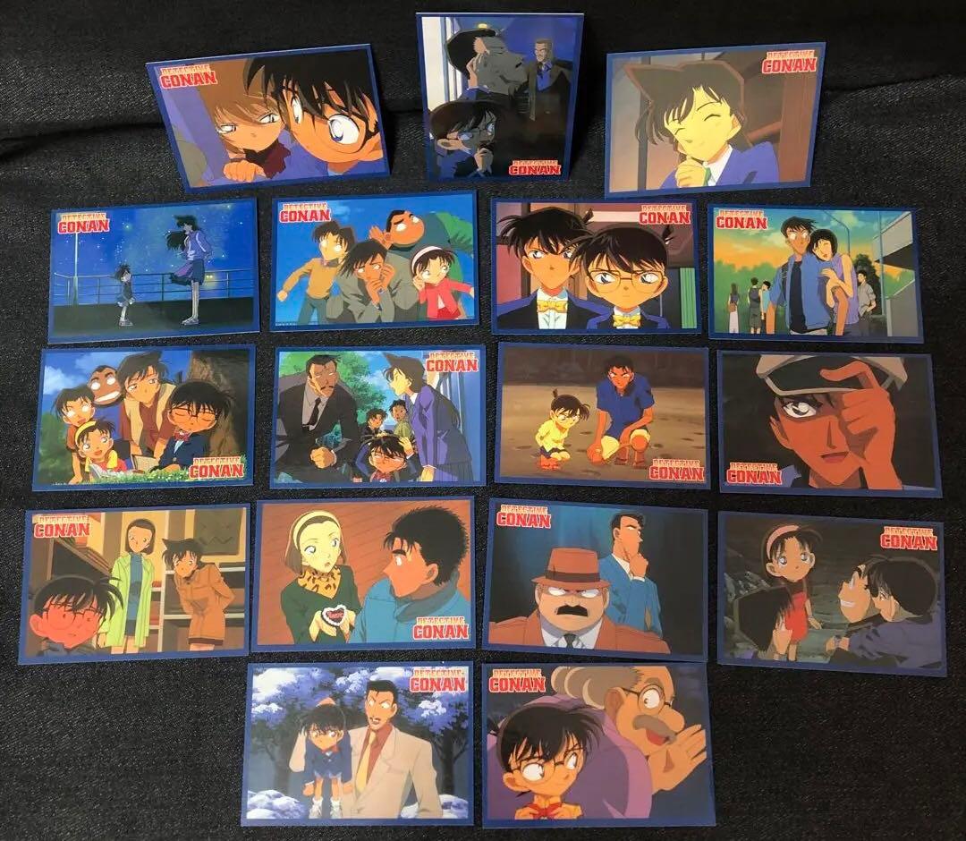 名探偵コナン カード 年代物 レア 事件ファイル Case-ThemeDeck 03/04「青の古城探索事件」「死亡の館、赤い壁」｜名