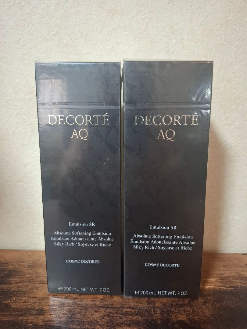 DECORTÉ AQ Emulsion SR 200ml 乳液2本セット DECORTÉ 乳液2本セット
