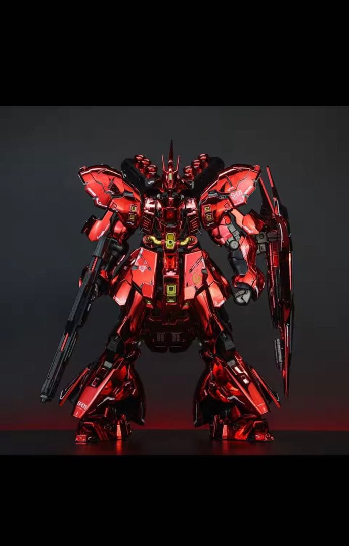 未組立 海外版 RG MSN-04 SAZABI メカニカルコアメッキ 未開封RG 1/144