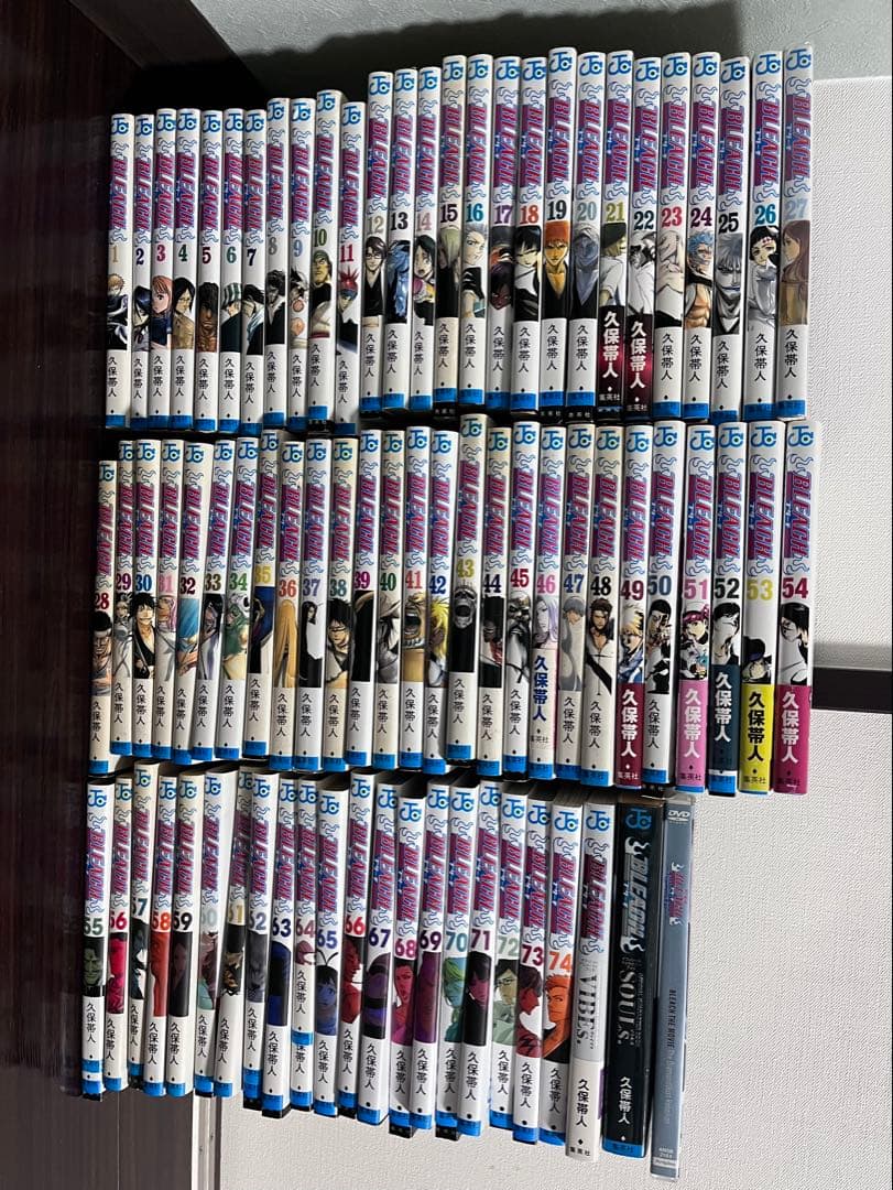 BLEACH　全巻セット　中古品　おまけ本2冊　おまけDVD BLEACH 全巻セット 中古品 おまけ本2冊 おまけDVD - メルカリ