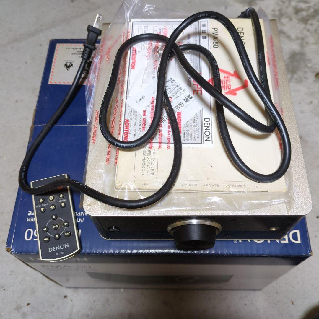 DENON PMA-50 ジャンク品 Yahoo!オークション -「pma-50」の落札相場・落札価格
