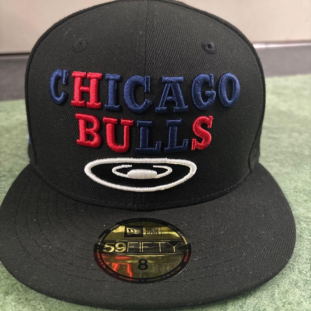 シカゴ・ブルズ 59FIFTY キャップ サイズ8 - メルカリ