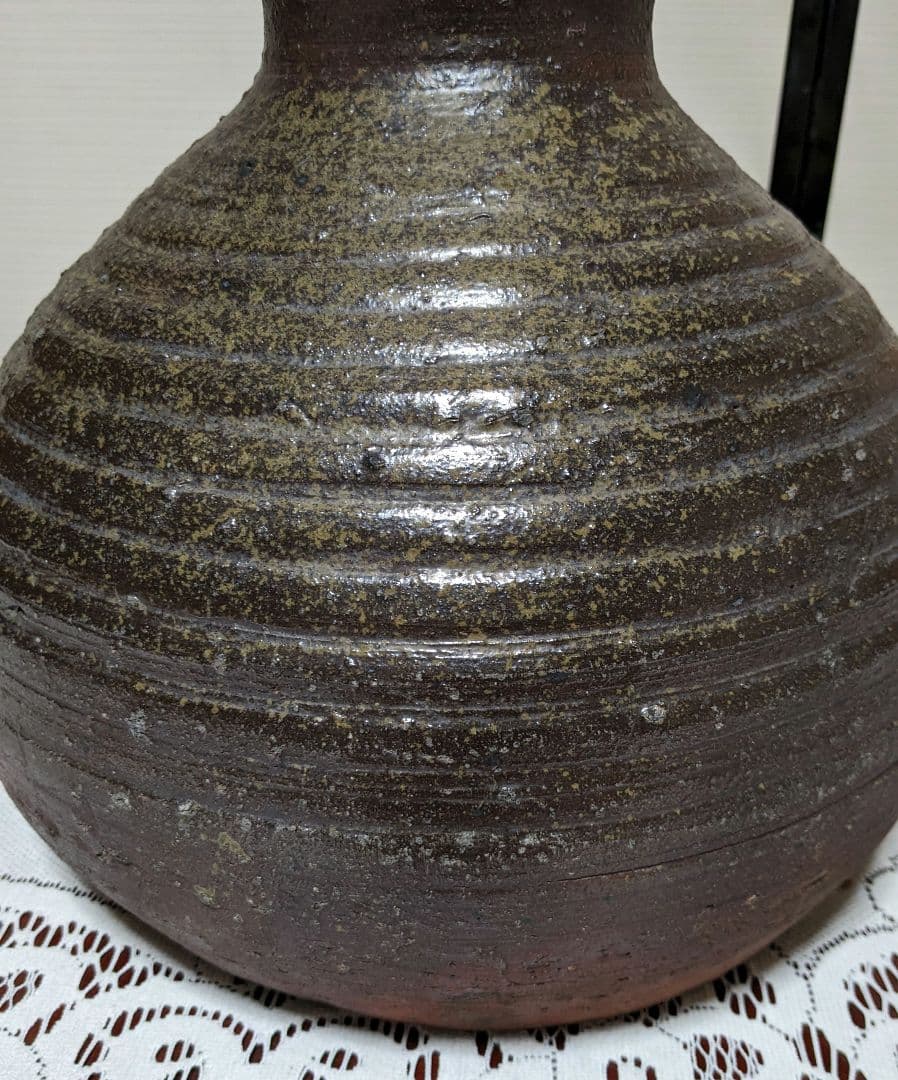 本物保証】桃山時代 古備前 壷 陶友会鑑定書付き 箱 壺 花器 備前焼