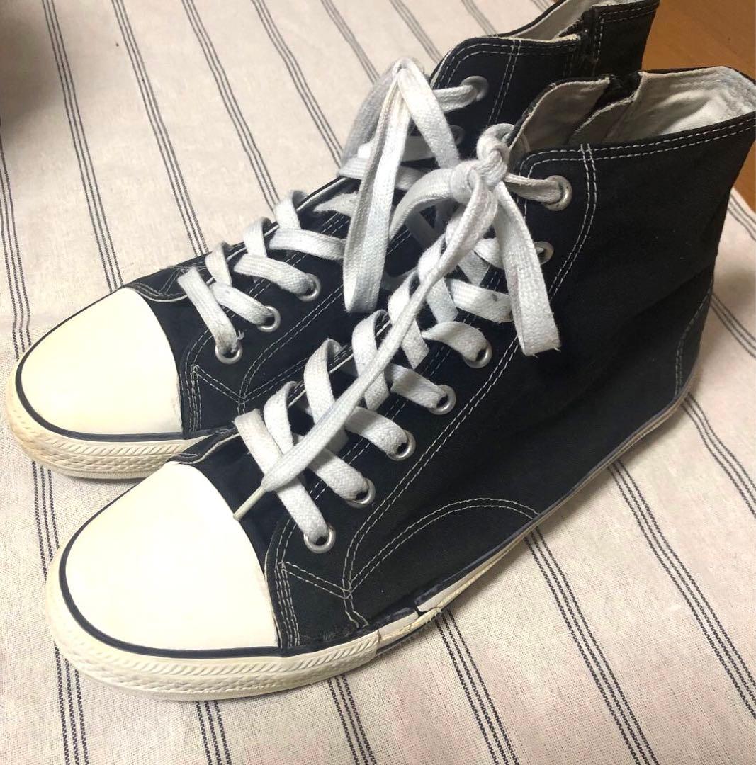 売り切り キムタク野口強着 ナンバーナイン ハイカットスニーカー