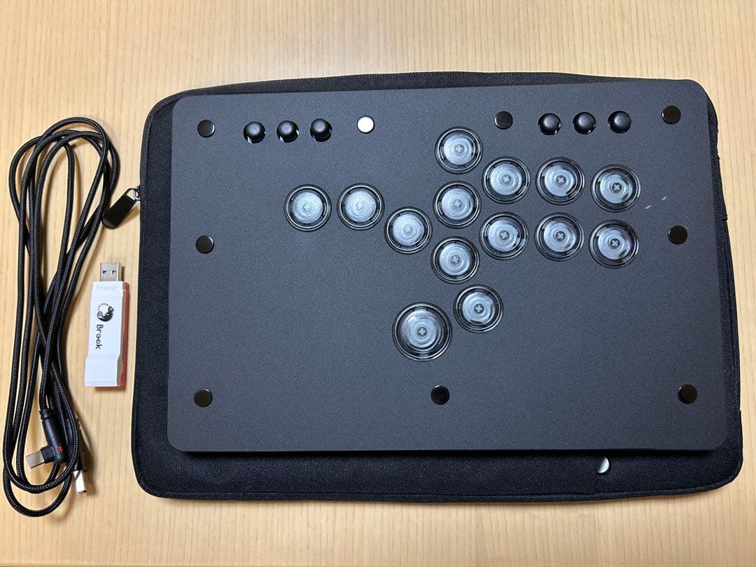 punk workshop レバーレス ＋ Brook Wingman FGC Brook Wingman FGC Converter - an Arcade Joystick Converter, Built