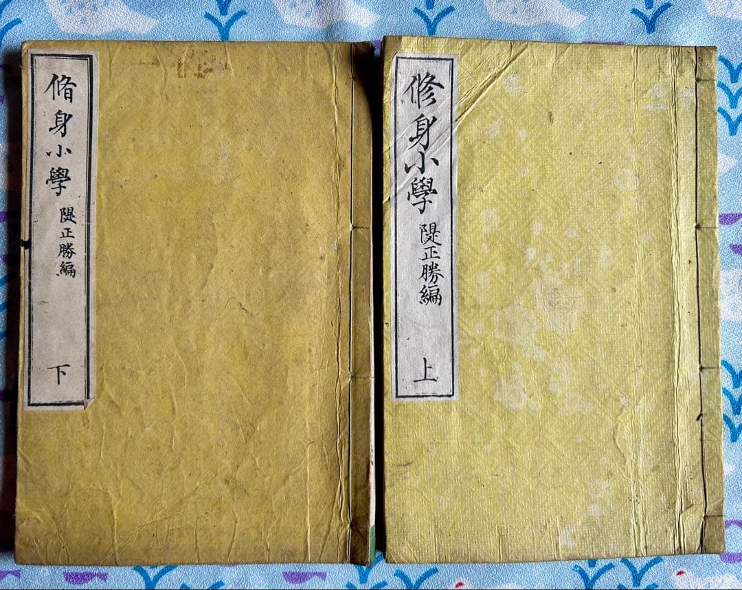 修身小学 上下巻 伊地知貞馨 堤正勝 著 明治18年4版 修身小学 上下巻 伊地知貞馨 堤正勝 著 明治18年4版 - メルカリ