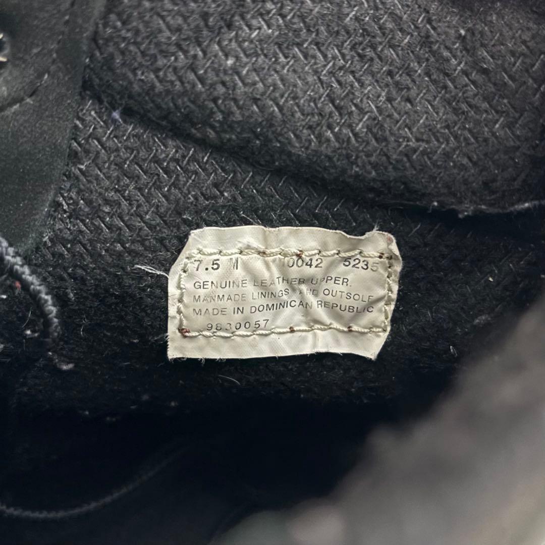 ティンバーランド 10042 6インチブーツ 黒 ブラック ヌバック 7.5M