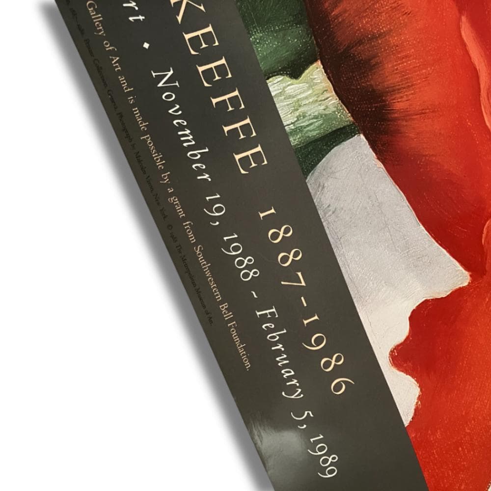 ジョージア・オキーフ ポスター 「Red Poppy」 - メルカリ