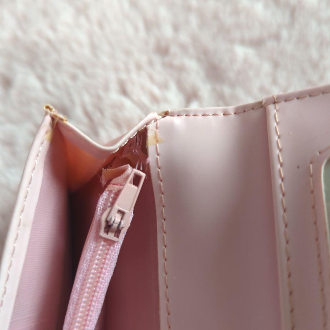 CHANEL ピンク 長財布 キャンバス ノベルティ - メルカリ