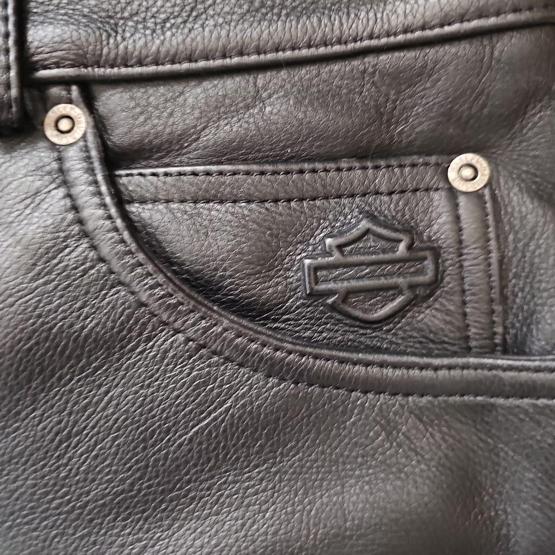 Harley-Davidson レザーパンツ W36インチ Harley-Davidson