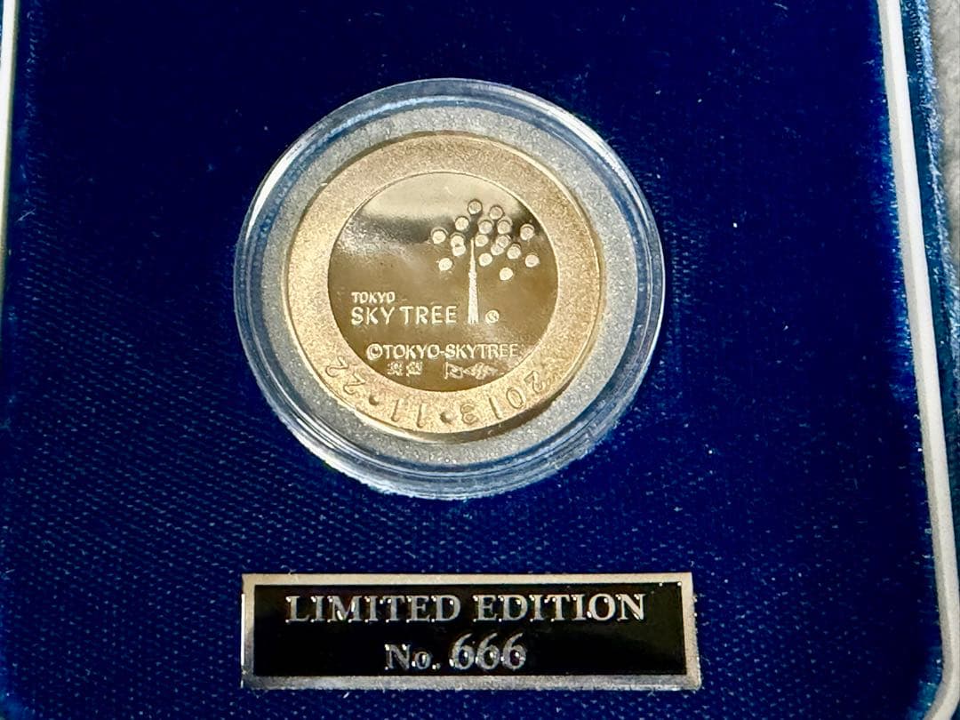 東京スカイツリー 展望デッキ限定 2013年 純銀メダル - メルカリ