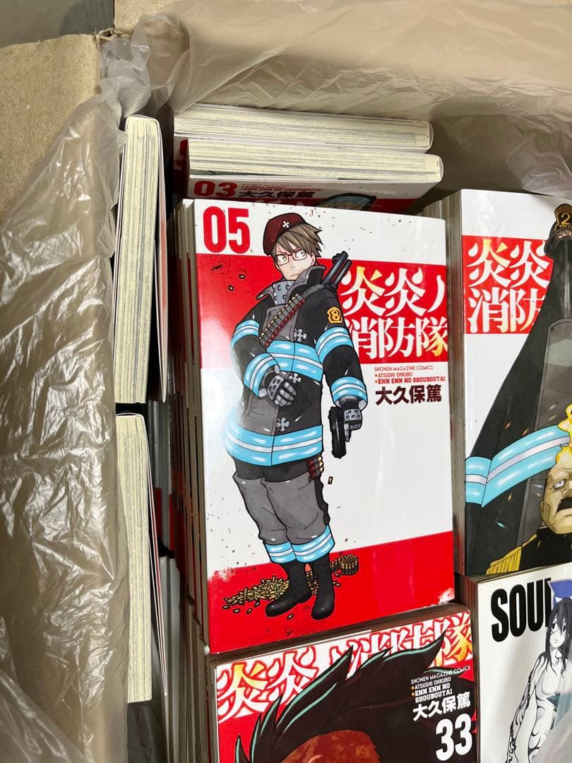 炎炎ノ消防隊 全巻セット1〜34巻、ソウルイーター全巻セット1〜25巻