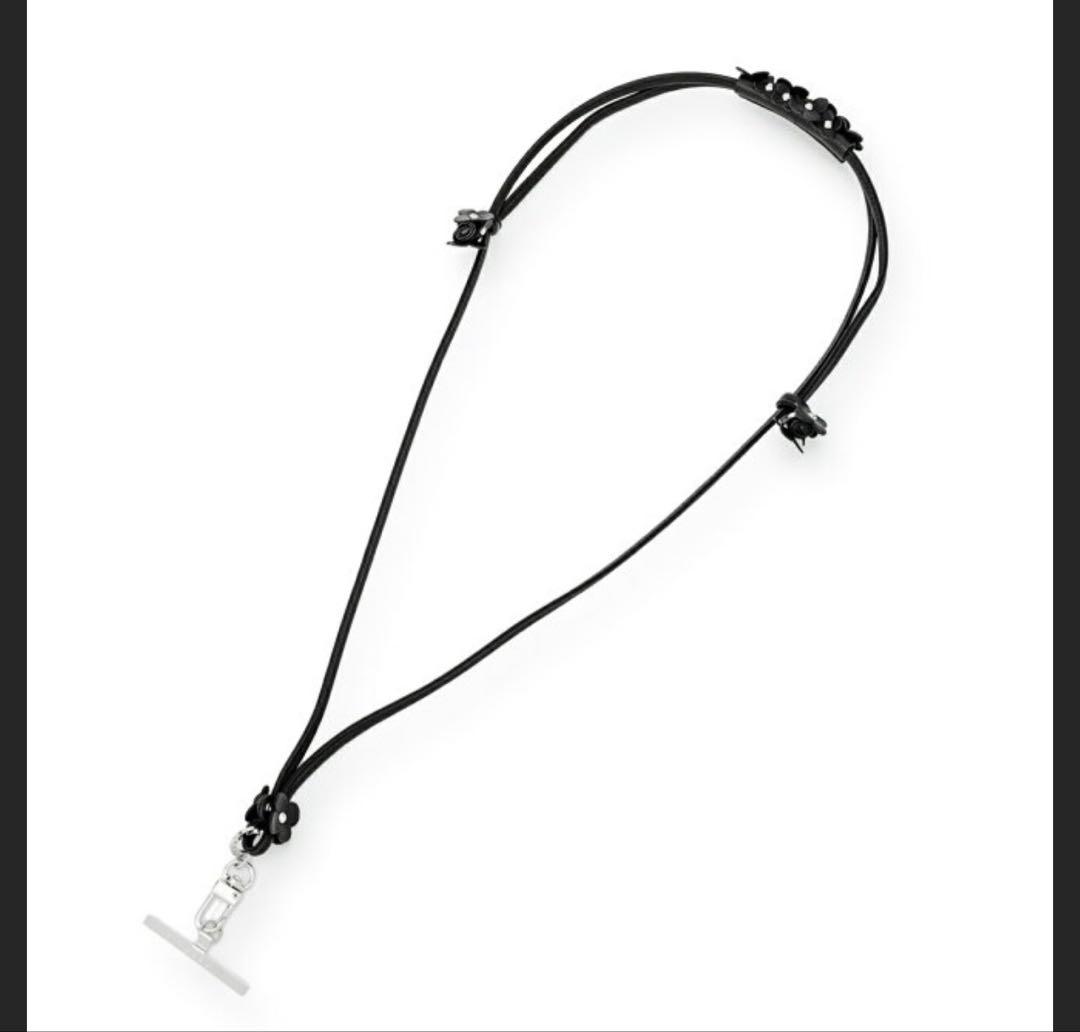 ※最終値下げ※ アンテプリマ　スマホ　ネックストラップ レッジェーロ/ブラック ｜ 【公式】アンテプリマ オンラインストア