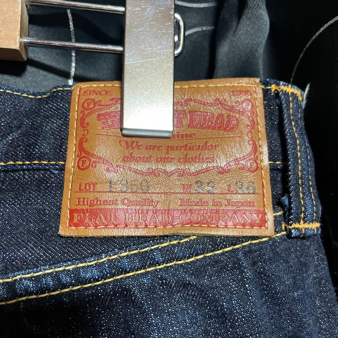 THE FLAT HEAD フラットヘッド F350 W32L36 デニム - メルカリ
