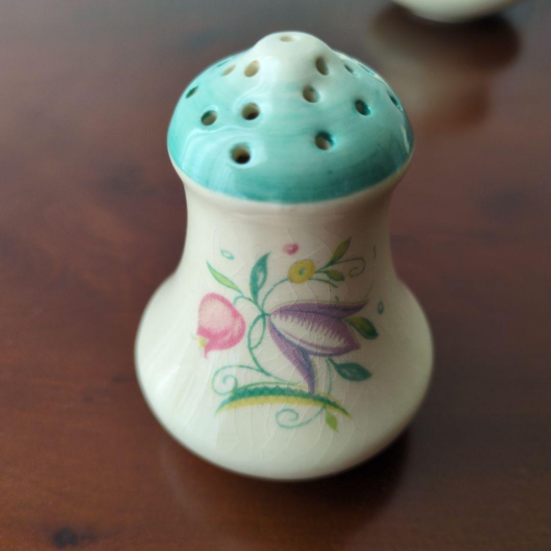 スージークーパー＊ドレスデン＊調味料3点セット＊グリーン