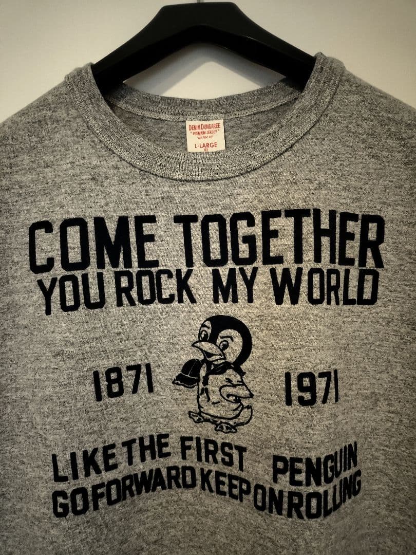 未使用☆デニム&ダンガリー02 ペンギンワッペン ゴートゥーハリウッド
