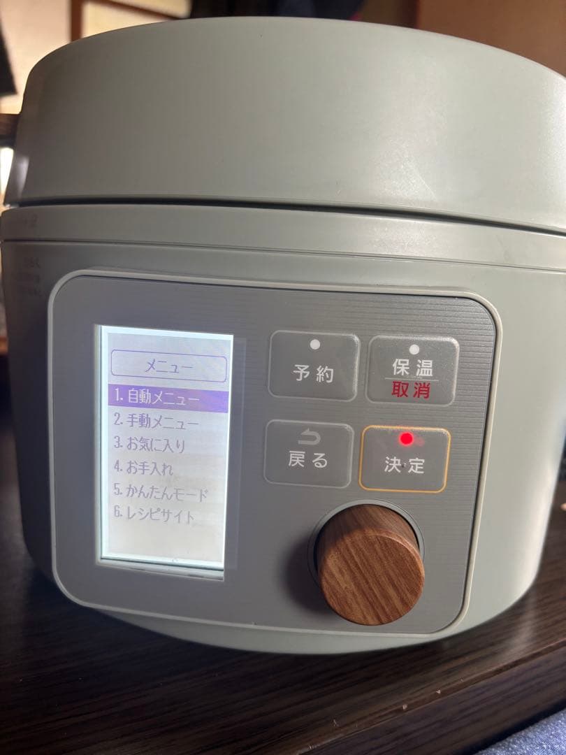 アイリスオーヤマ ケーズデンキ 電気圧力鍋 ピスタチオグリーン 3.0L