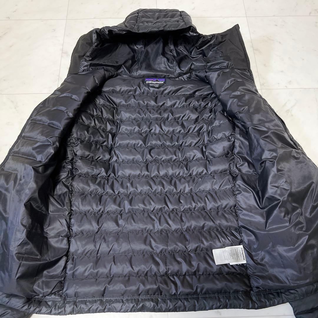 美品》パタゴニア ダウンセーターフーディ ブラック Mサイズ 2019年製
