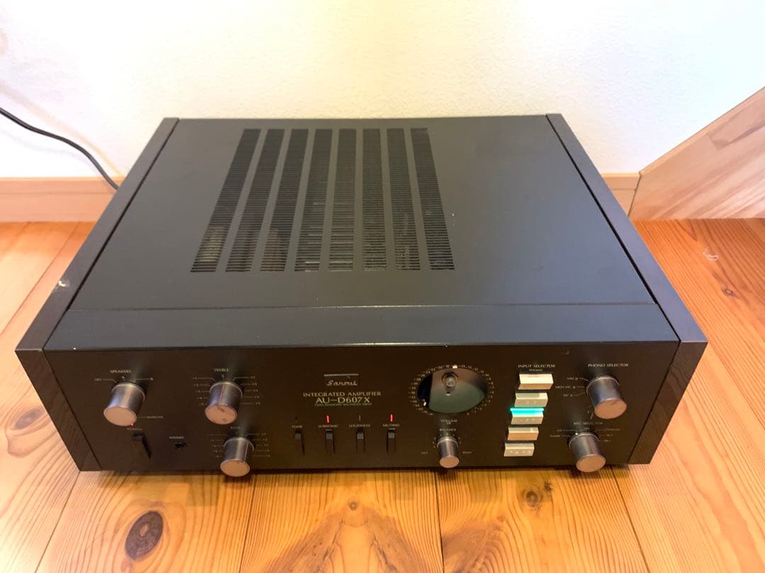 最終価格 sansui AU-D607X サンスイ 山水 プリメインアンプ - メルカリ
