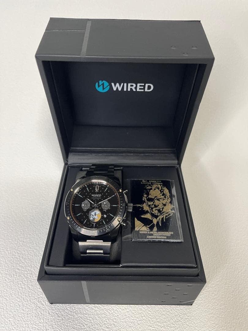 限定品 SEIKO WIRED × メタルギアソリッド V コラボ腕時計 - メルカリ