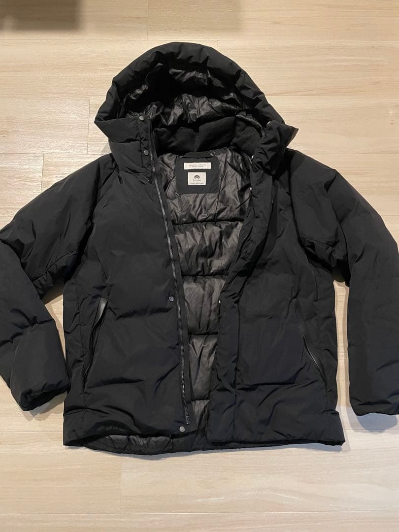 BEAUTY & YOUTH 小松 ダウンジャケット ブラック BEAUTY＆YOUTH UNITED ARROWS ダウンジャケット ダウン 小松マテーレ