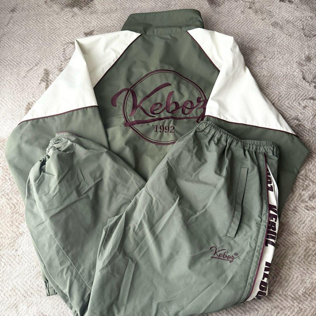 keboz ケボズ ナイロンジャケット セットアップ 2TONE - メルカリ