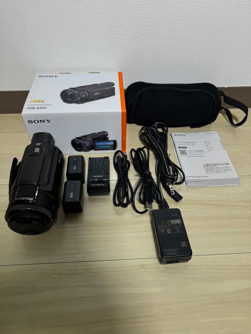SONY ハンディカム FDR-AX55/純正アクセサリーキット付き SONY FDR-AX55 価格比較 - 価格.com