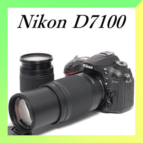 ✨スポーツ撮影に✨高性能連写✨スマホ転送✨Nikon D7100 Wレンズ Amazon | Nikon D7100 24MP デジタル一眼レフカメラ AF-S 18-140mm VR