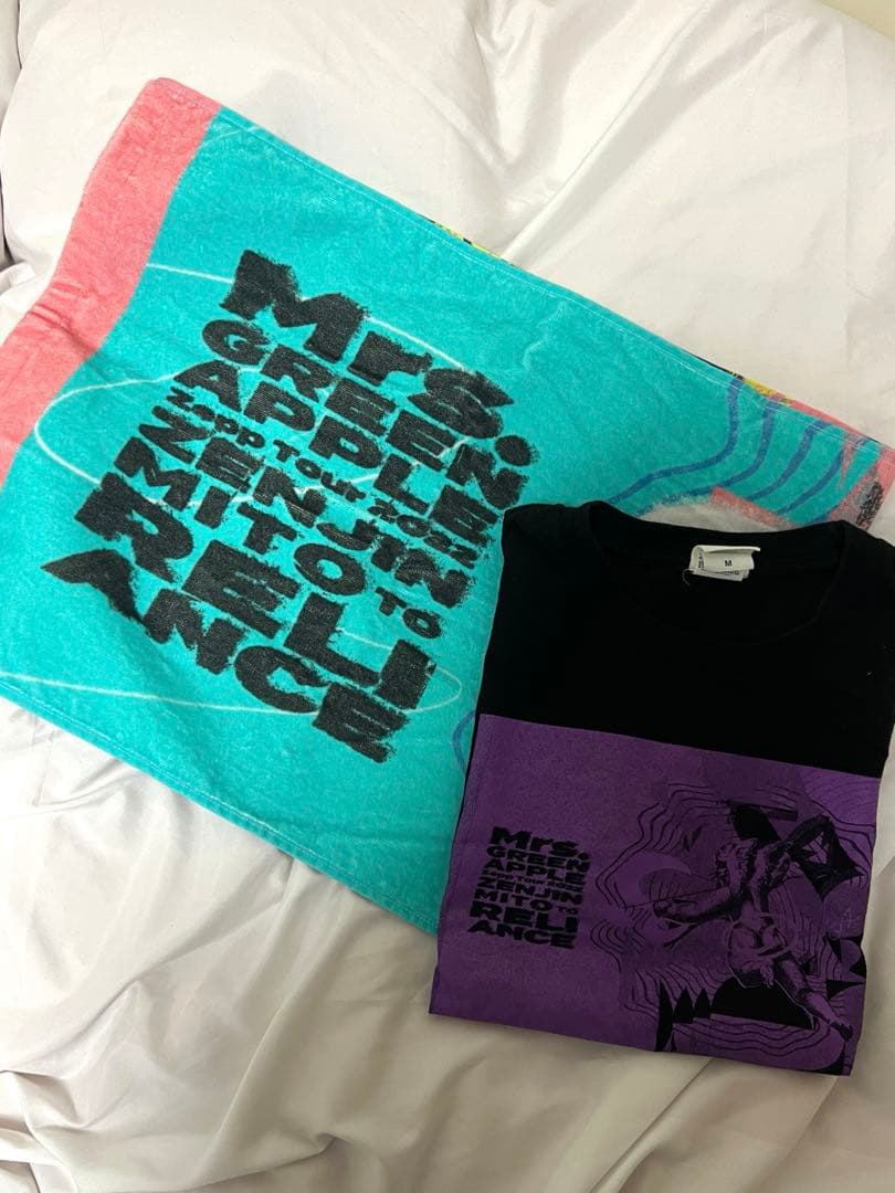 ミセスグリーンアップル ゼンジン未到とリライアンス Tシャツタオル