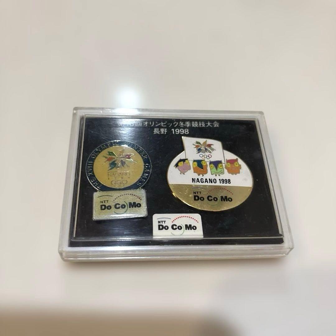 1998年長野オリンピック記念ピンバッジ 2個入り2セット - メルカリ