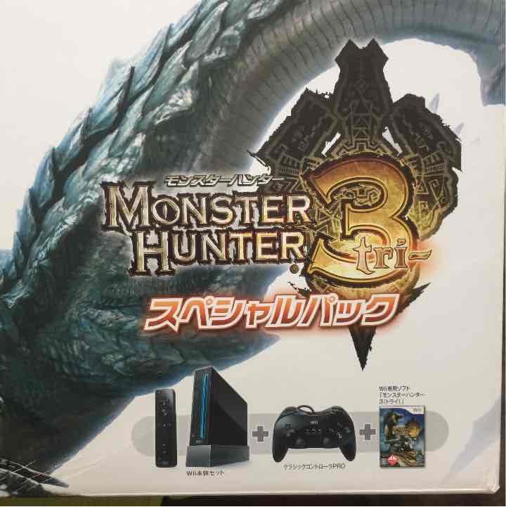 Wii 黒 限定モンハン３ スペシャルパック Amazon | モンスターハンター3 (トライ) スペシャルパック (「Wii