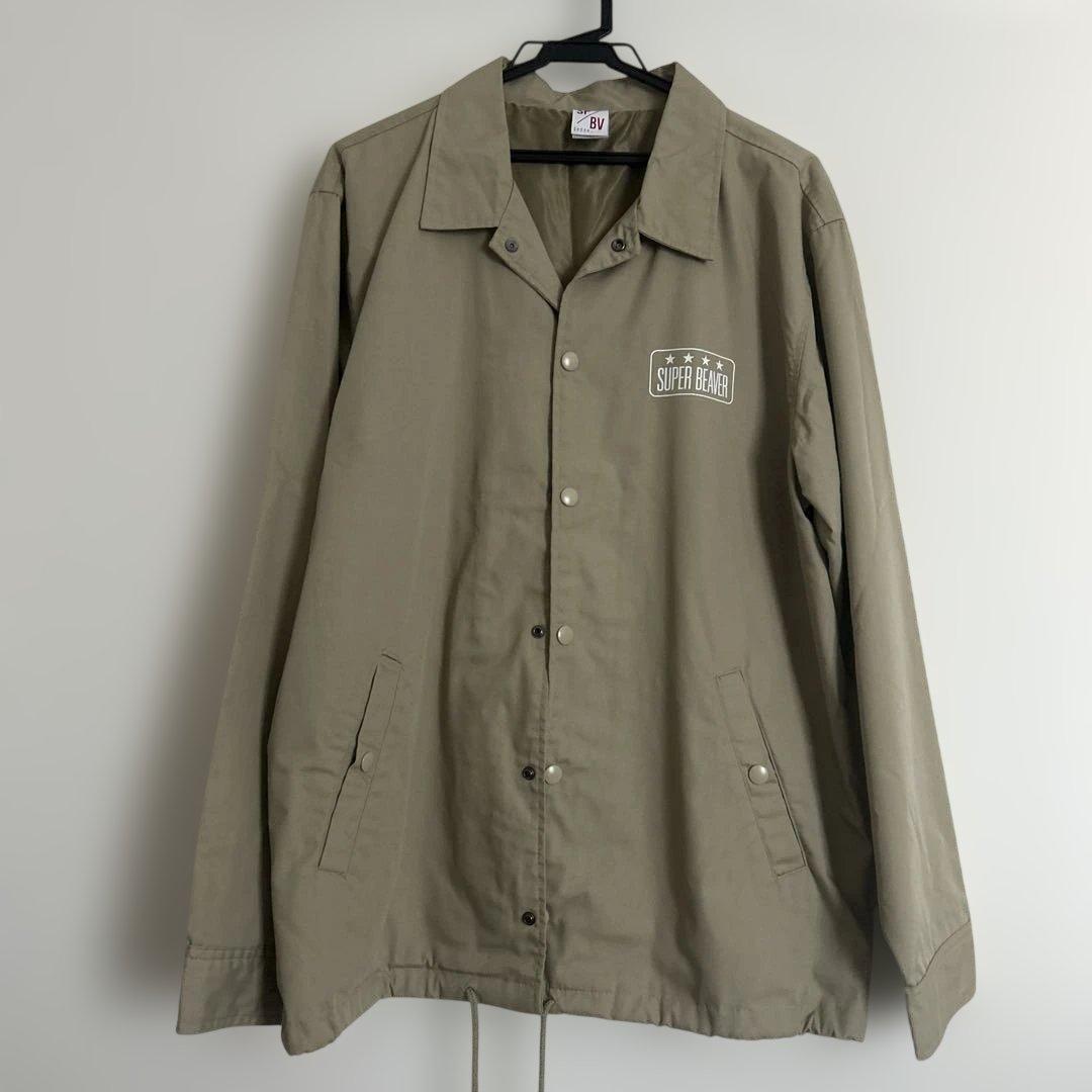 SUPER BEAVER コーチジャケット Lサイズ 改めて受注生産グッズ①】 ◾︎SP/BVコーチジャケット 7,800円 《着用