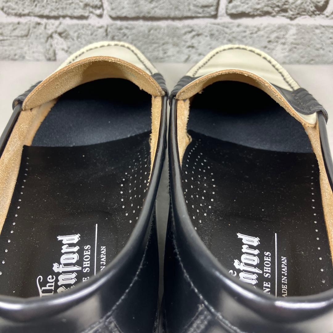 美品】KENFORD コインローファー 26cm 厚底 レザー バイカラー - メルカリ