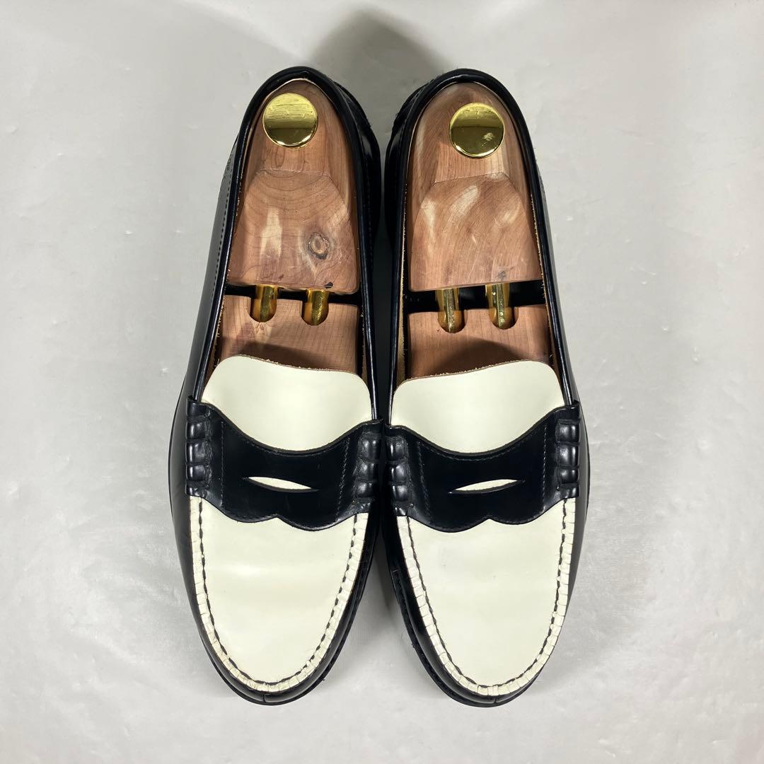 美品】KENFORD コインローファー 26cm 厚底 レザー バイカラー - メルカリ