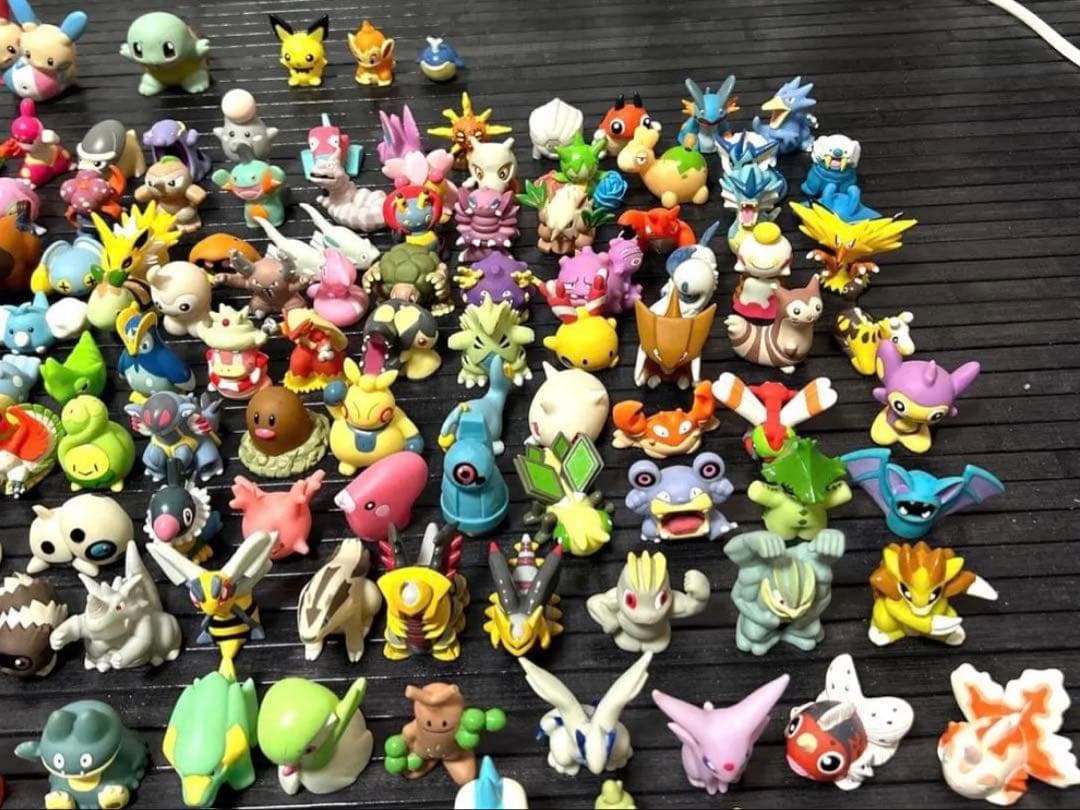 ポケモンキッズ指人形初期 クリアレア含む 261体 水鉄砲まとめ売り☆