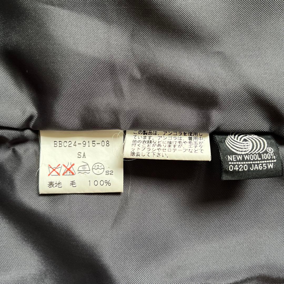 【極美品・希少】《BURBERRYS》ヴィンテージ アンゴラ ウール コート