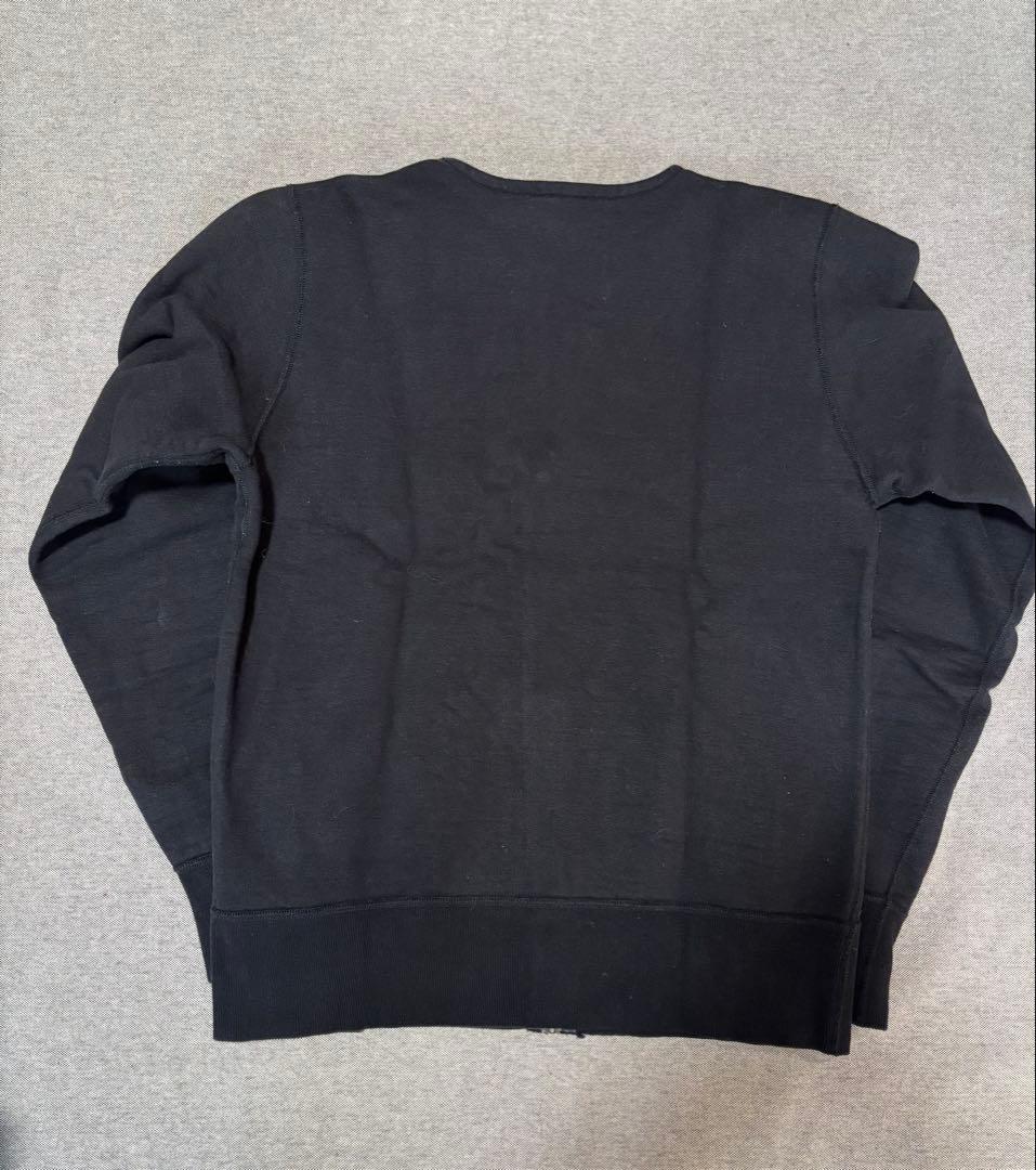 最終価格【美品】IRON HEART ブラック ジップアップ スウェット S