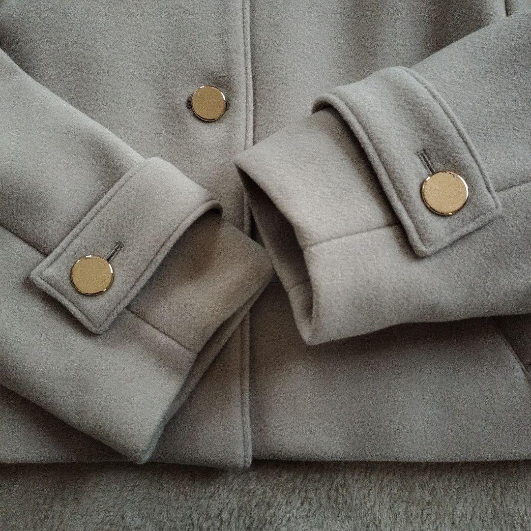 専用Arpege storyメルトンショートコートサイズ1 ベージュ - メルカリ