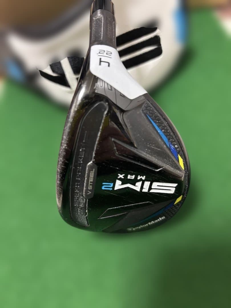 【中古】TaylorMade SIM2 MAX ユーティリティ 4U 中古】SIM2 マックス レスキュー ユーティリティ KBS MAX MT85 JP 22