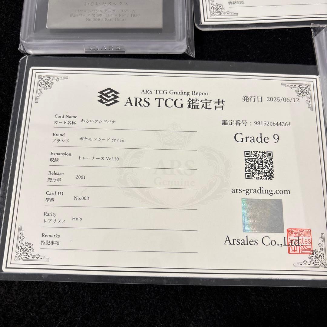 【ARS9】　わるいカメックス　わるいフシギバナ