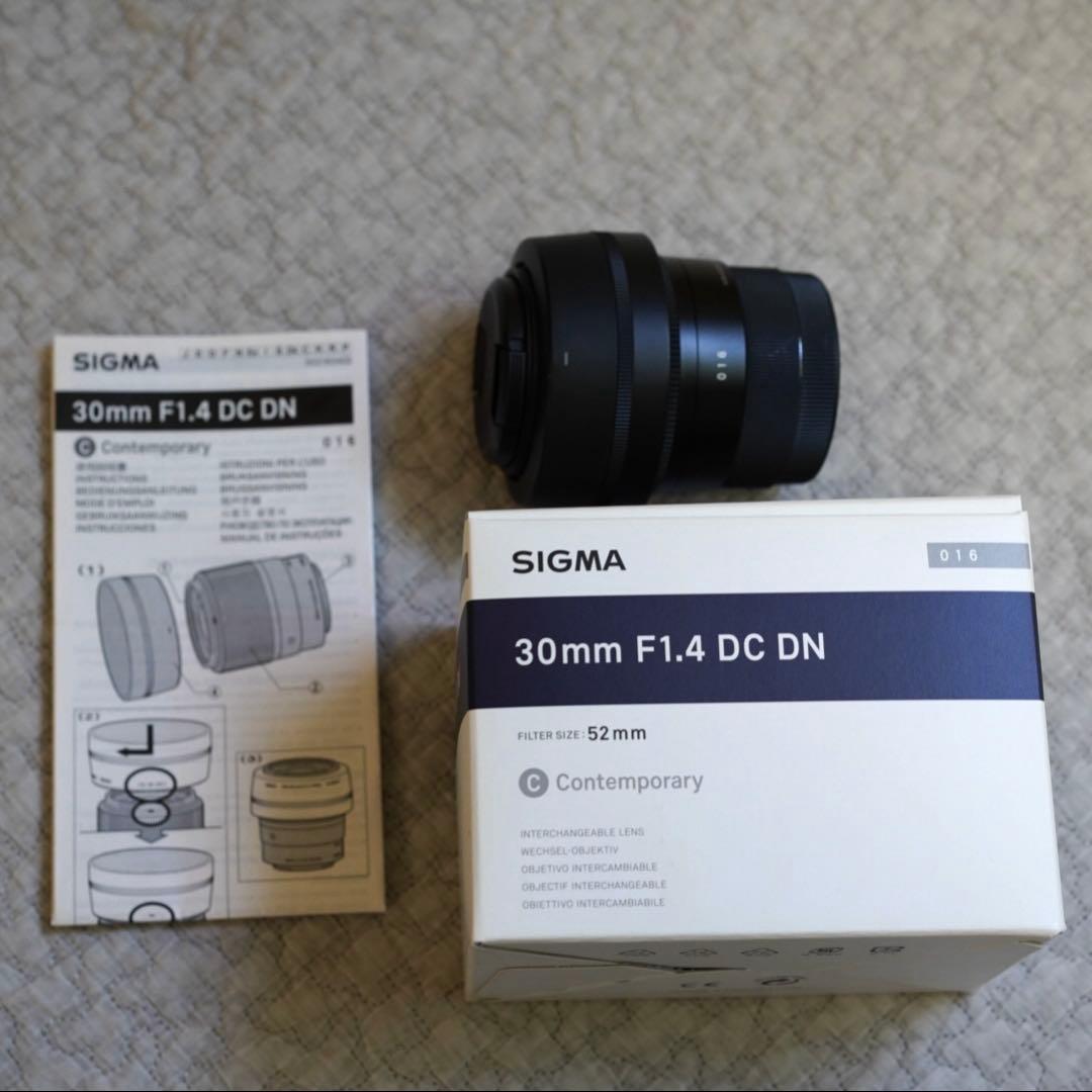 シグマ　SIGMA 30㎜　F1.4 DC DN Eマウント　ソニー　SONY Amazon.co.jp: シグマ(Sigma) レンズ 30mm F1.4 DC DN Sony ソニー E