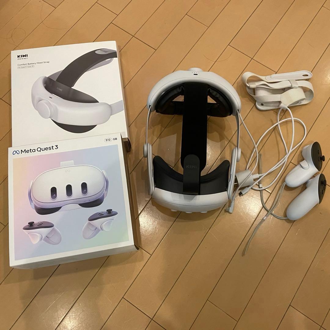  Quest 3 （512GB）+ KIWI バッテリーストラップ Amazon.com: KIWI design K3 Boost Battery Head Strap Compatible