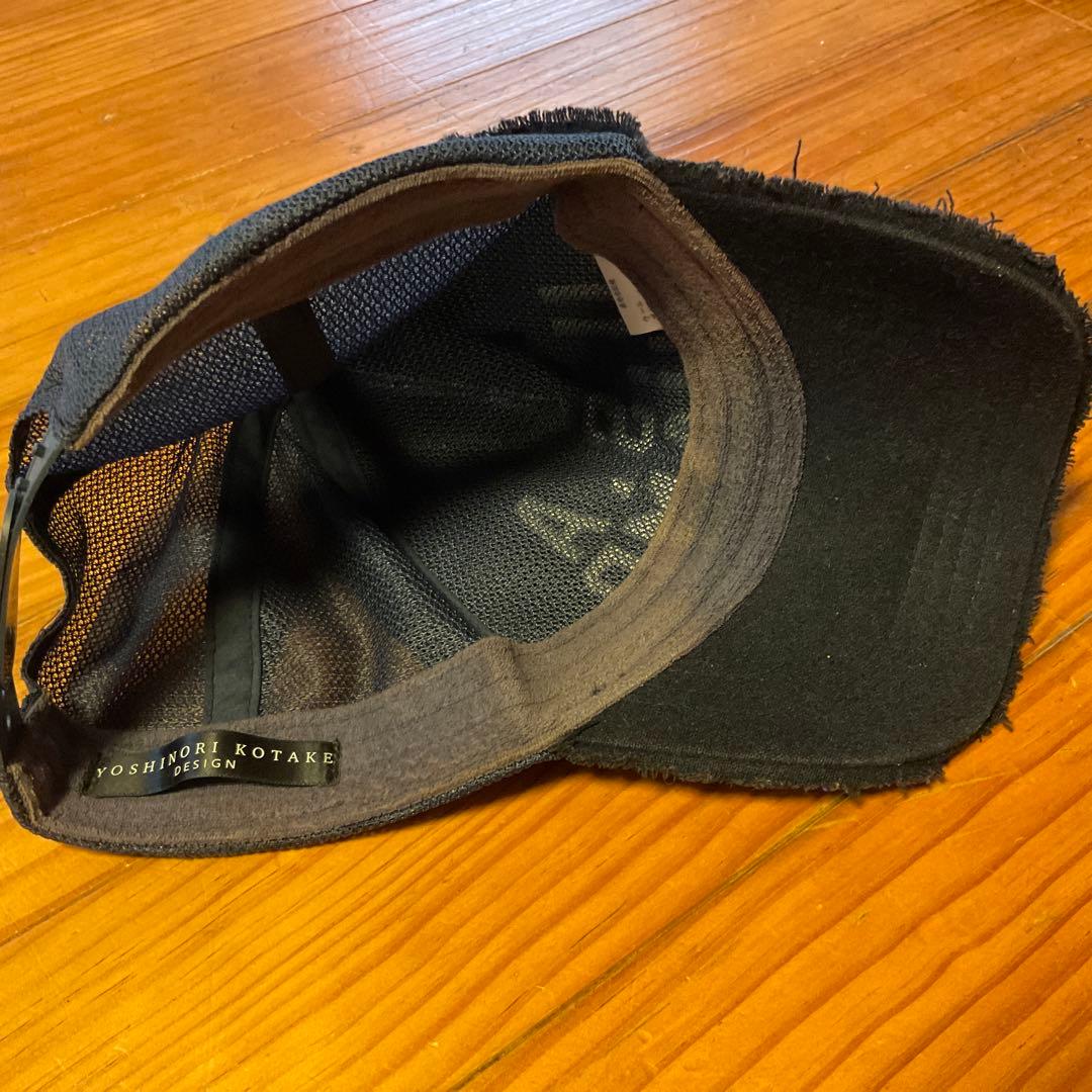 YOSHINORI KOTAKE U.S.A CHAMP フリンジキャップ 黒 - メルカリ