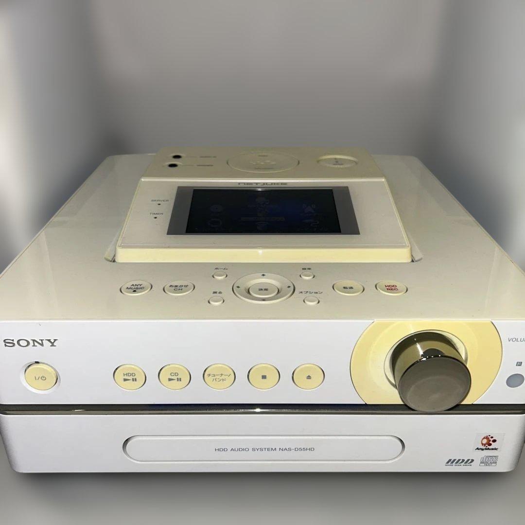 SONY HDD AUDIO SYSTEM NAS-D55HD - メルカリ
